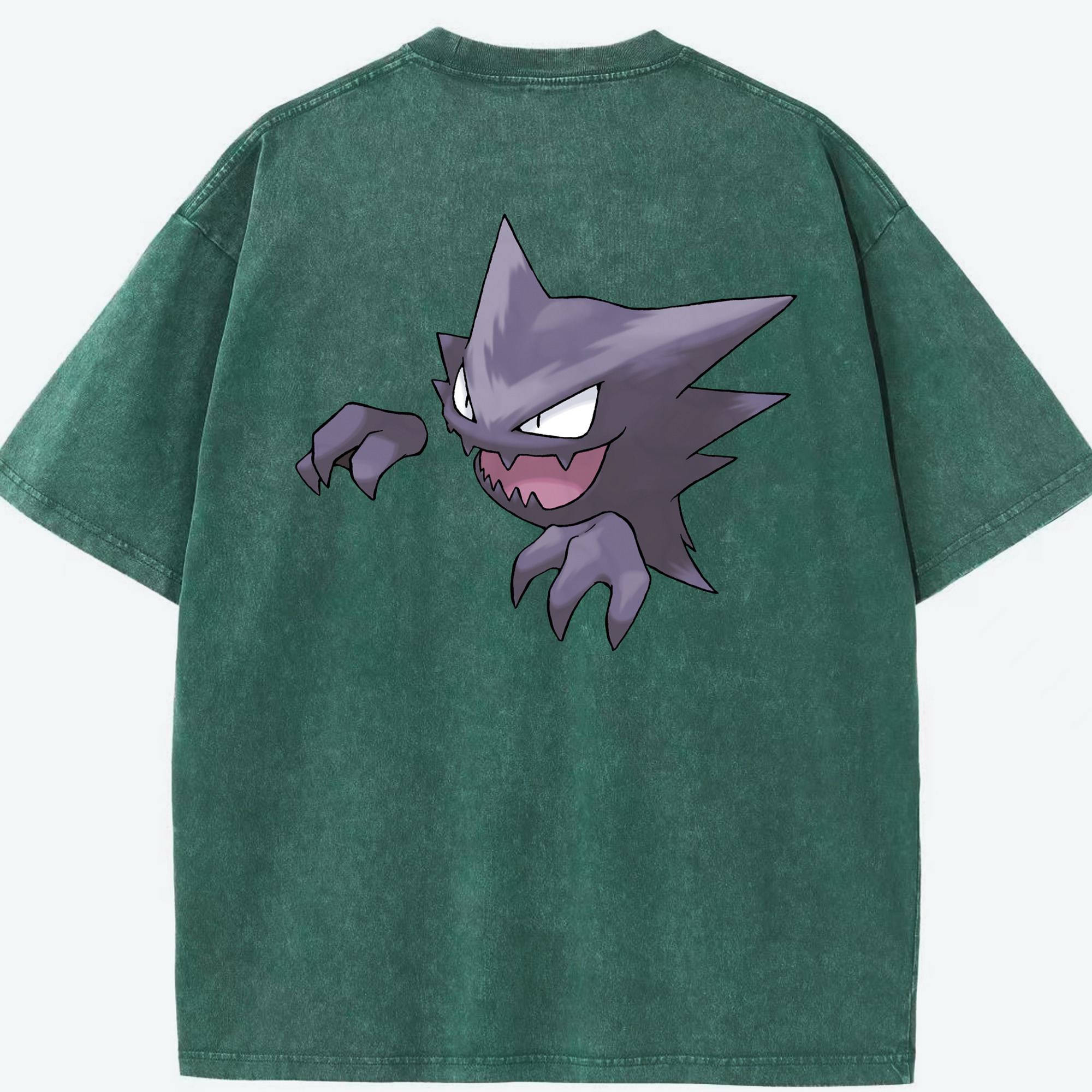 （画像用） ポケットモンスター Pokémon 綿100% ヴィンテージ風 半袖Tシャツ（背面プリント）